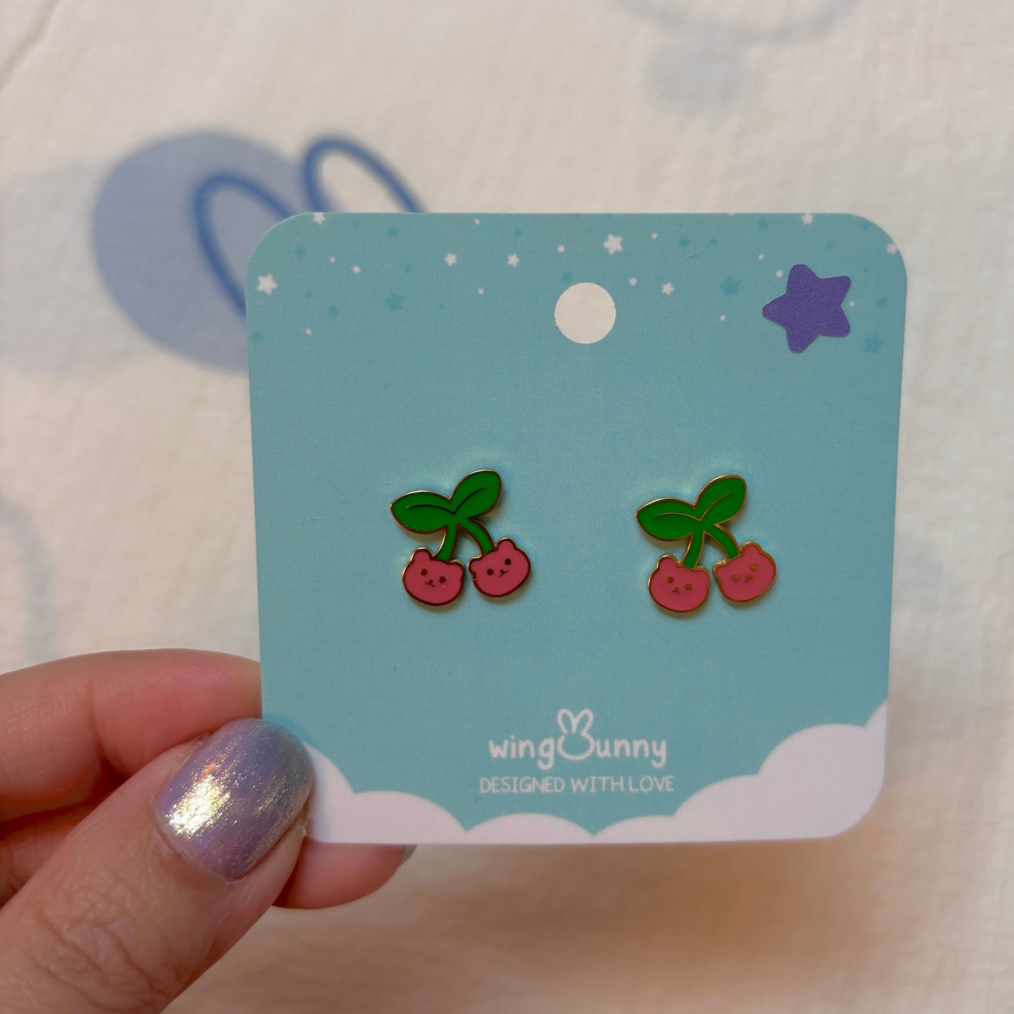 Fruit Animal Stud Earrings