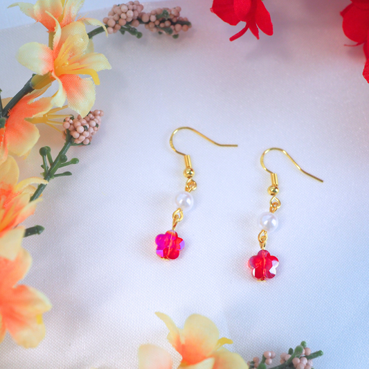 Plum Blossom Earrings