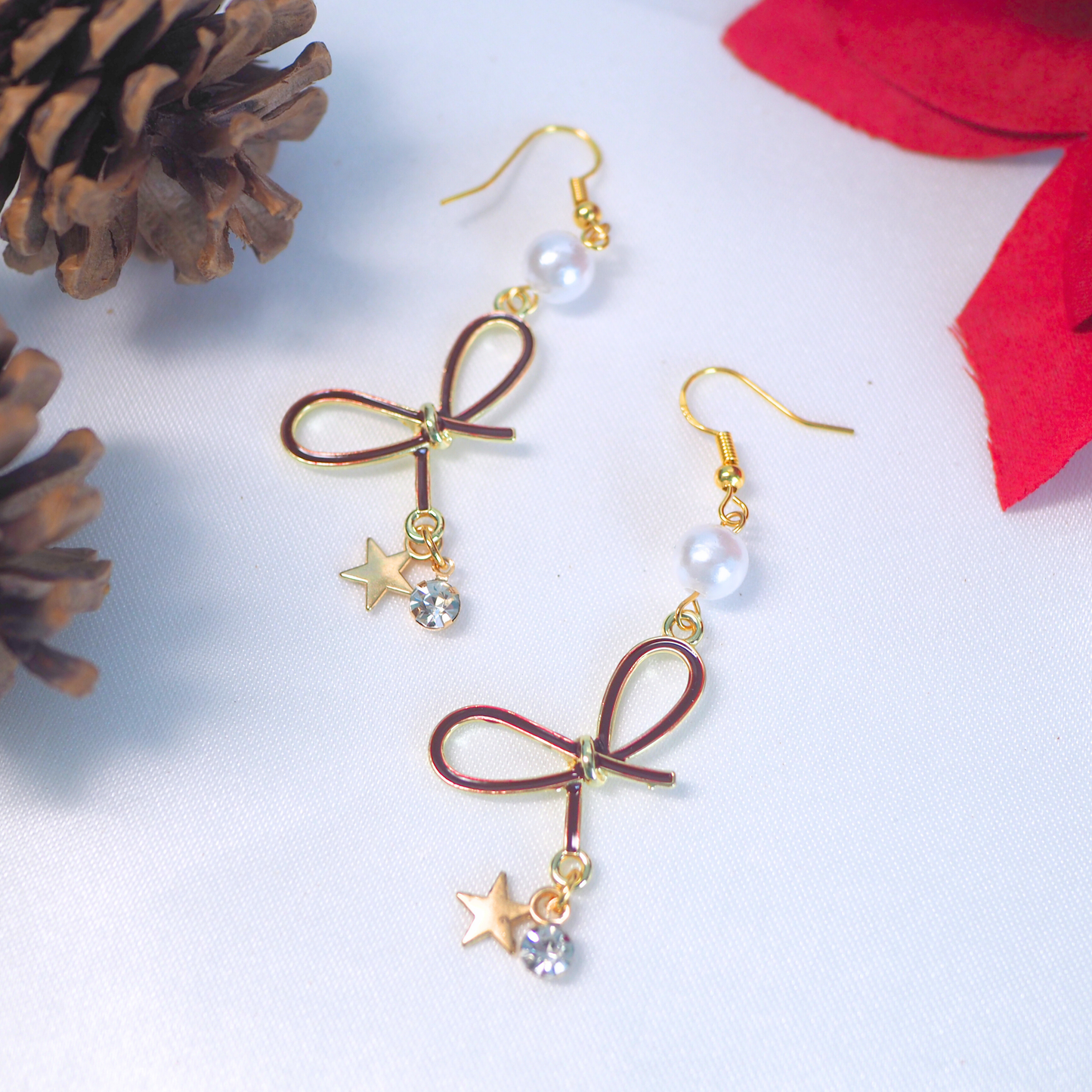 Starlit Bow Earrings