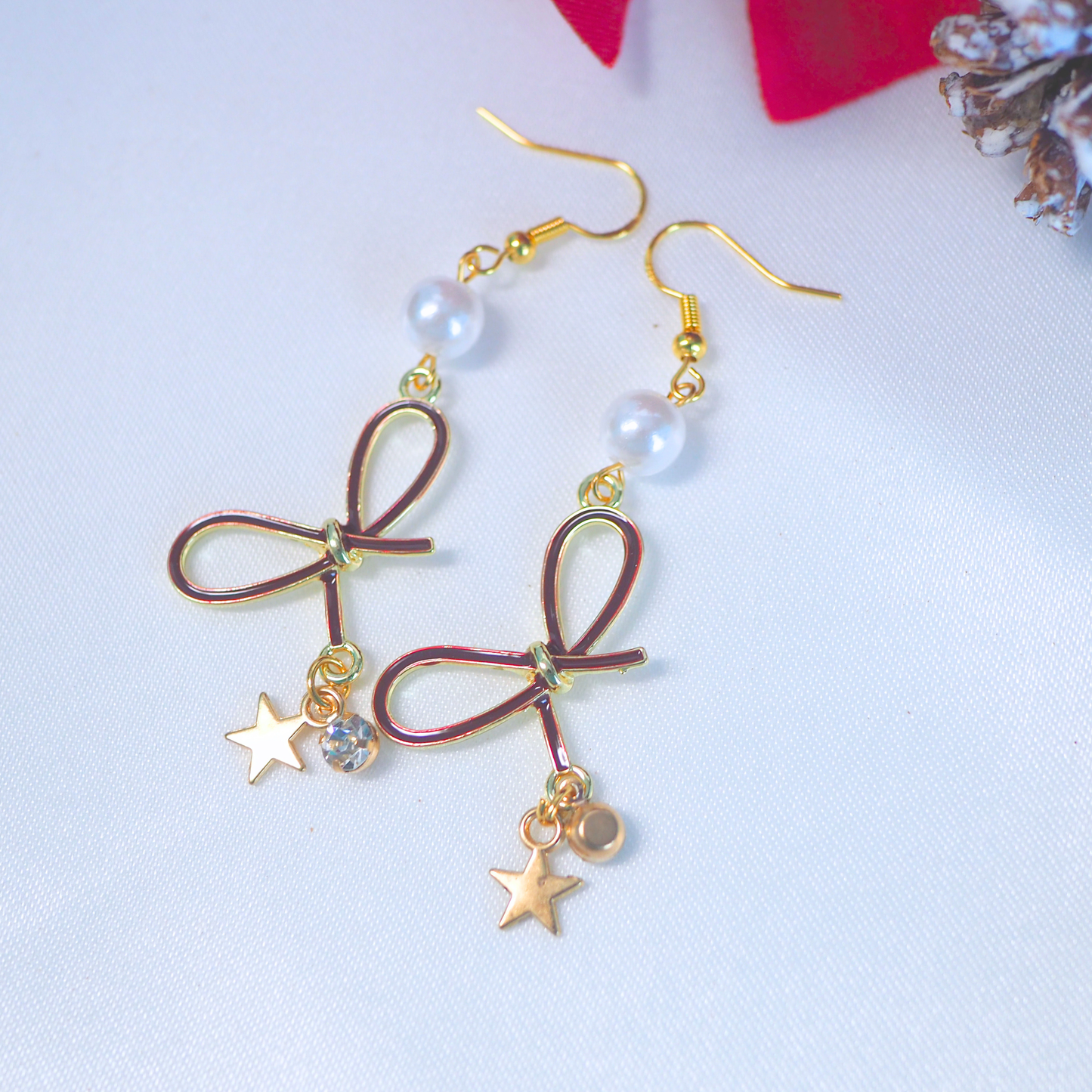 Starlit Bow Earrings