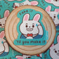 Fake It - Lazy Bun Stickers