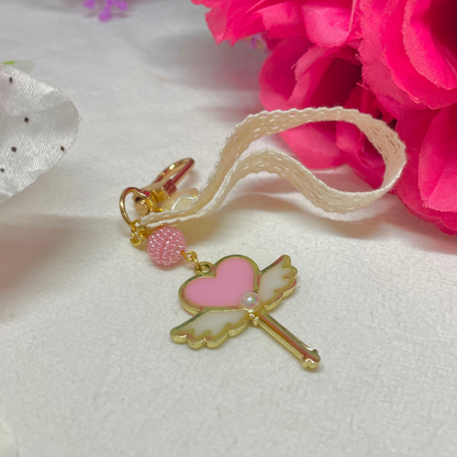 Staff of Cupid Bag Charm