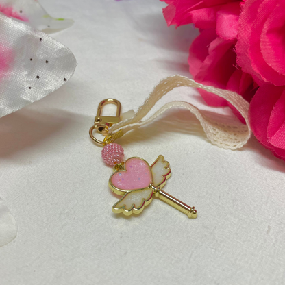 Staff of Cupid Bag Charm